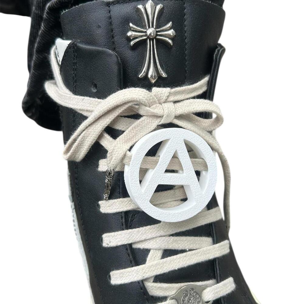 anarchy lace lock sneaker charm accessories - Picture 3 of 3